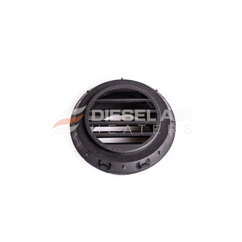 Webasto 1320204A 9012294A 60mm black air outlet front view