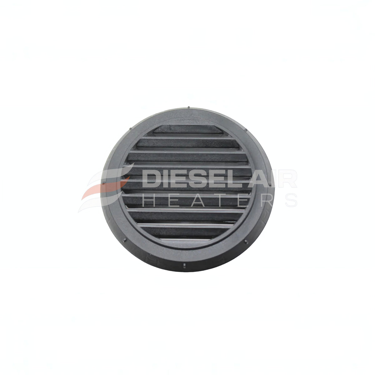 Webasto 1320709A 9012285A 90mm black air outlet front view