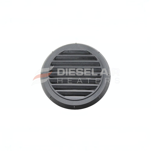 Webasto 1320709A 9012285A 90mm black air outlet front view