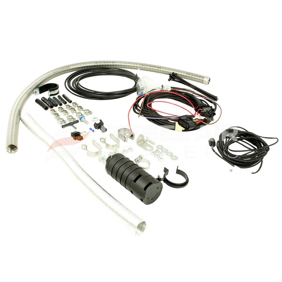 Webasto Air Top Evo 40 diesel heater installation components