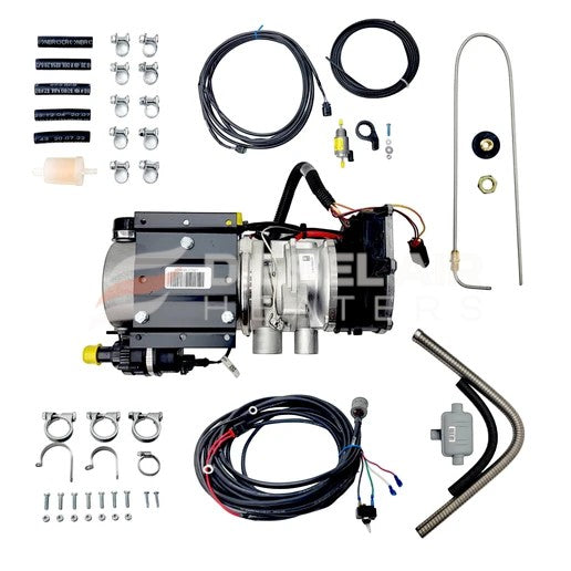Webasto Thermo Pro 90 complete diesel coolant heater kit